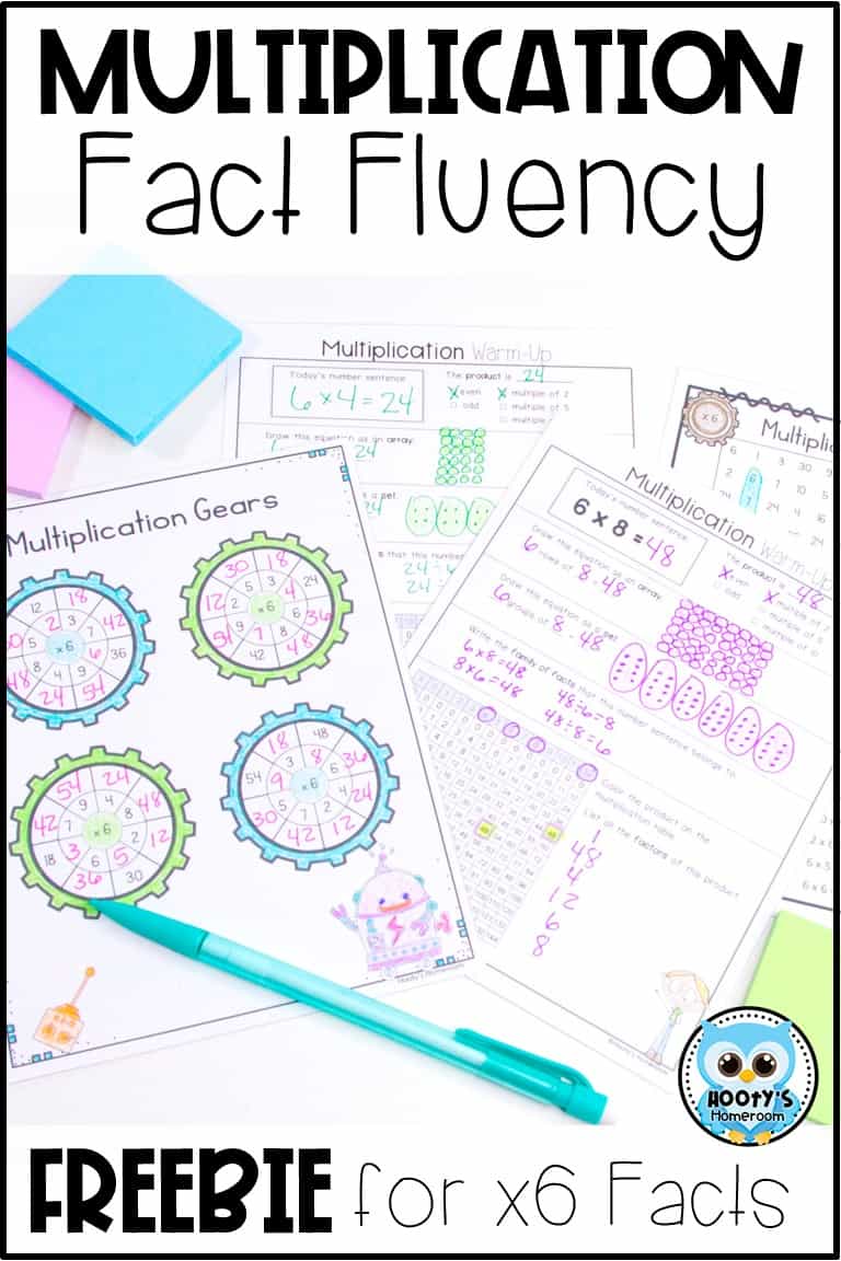 Free Multiplication Fluency Practice | Hooty's Homeroom