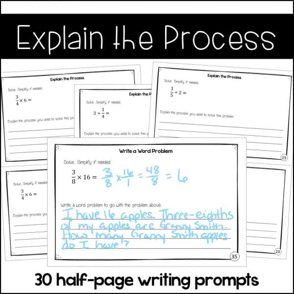 explain the process writing samples