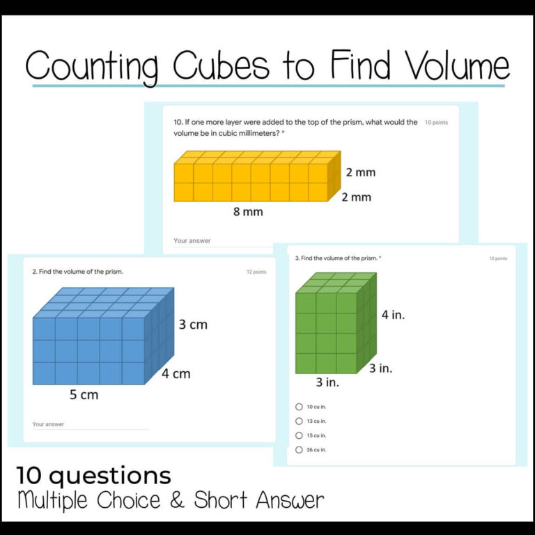 Volume of Rectangular Prisms using Google Forms | Hooty's Homeroom