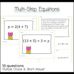 Algebraic Expressions Using Google Forms - Hooty's Homeroom