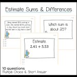 Adding and Subtracting Decimals Using Google Forms