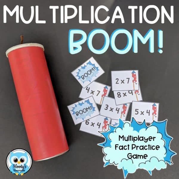 multiplication facts game
