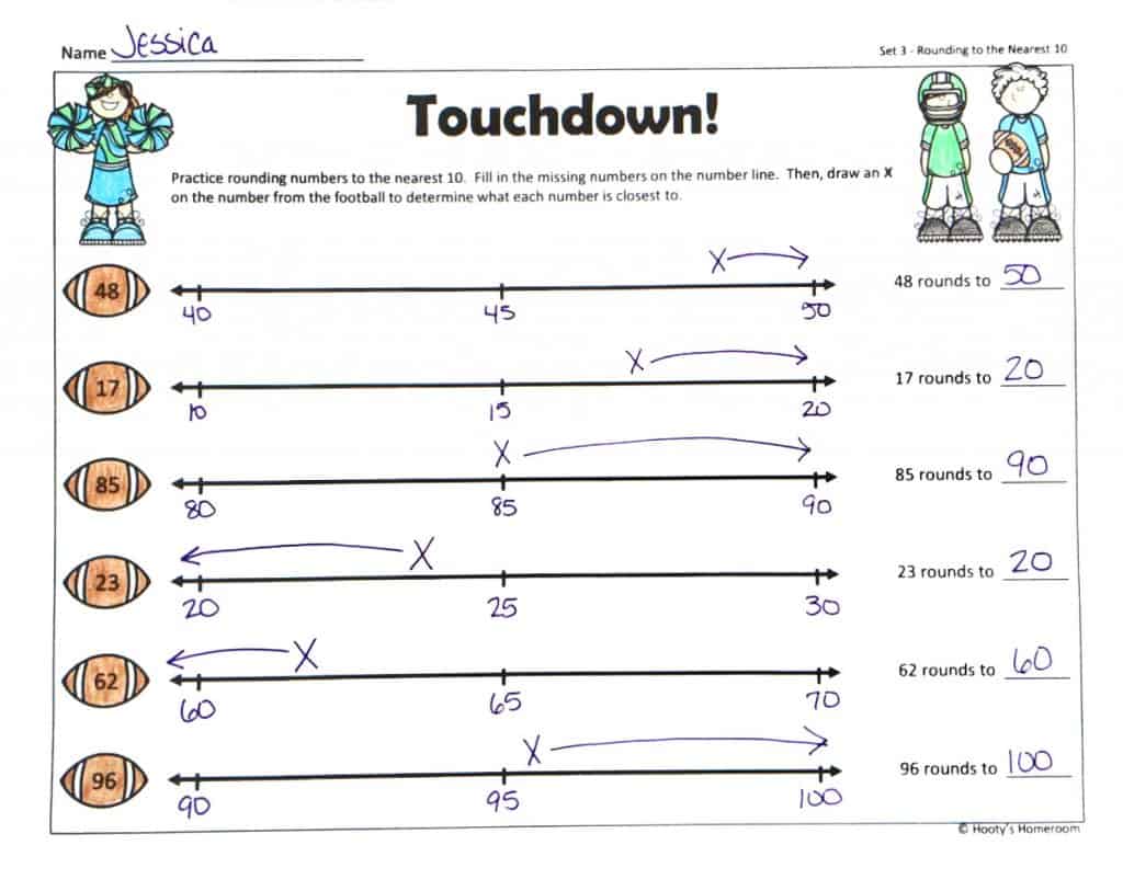 Grade 4 Place Value Rounding Worksheets Free Printable K5 Learning 