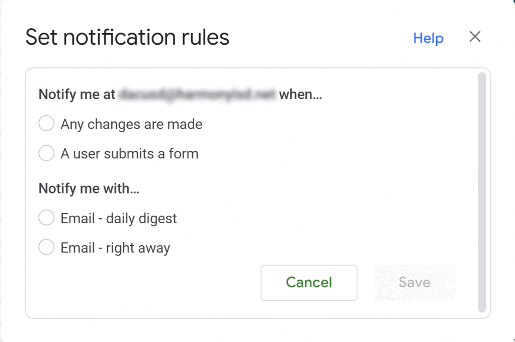 4 options for setting up google sheets to send late work notifications