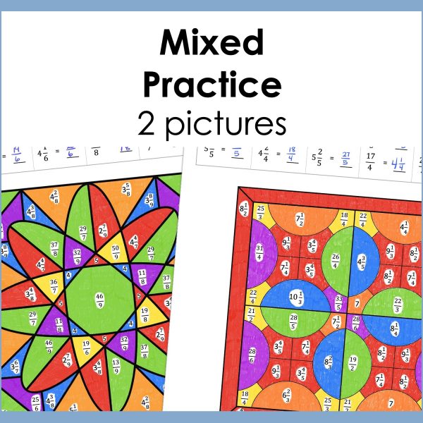 two mixed practice puzzles