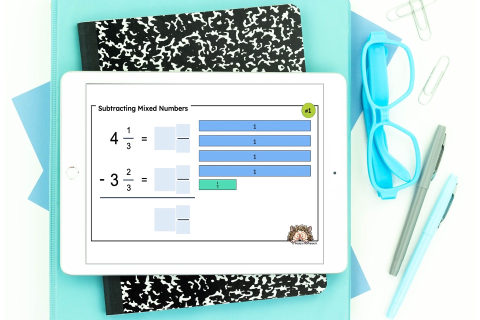 simplify-subtracting-mixed-numbers-with-regrouping-using-manipulatives