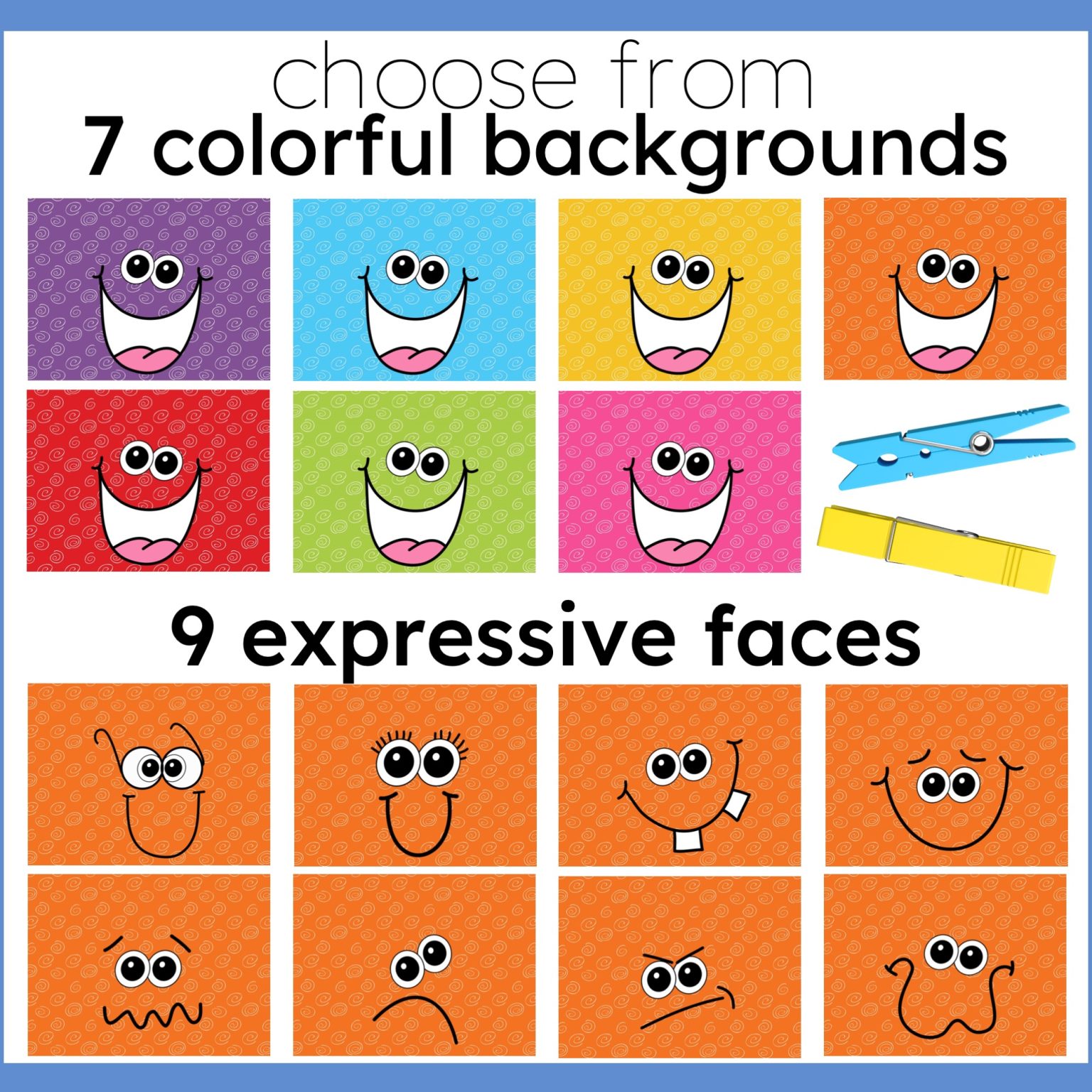 Editable Behavior Clip Chart | Classroom Management for Emergent ...