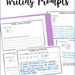 utilizing math writing prompts during math warm-ups