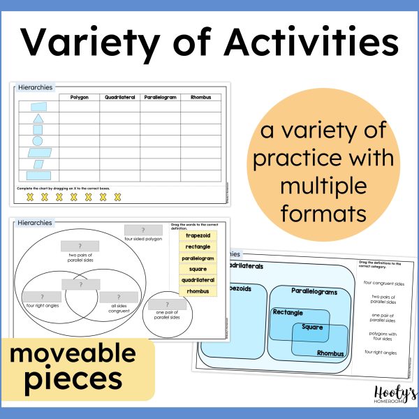 Hierarchy activities examples