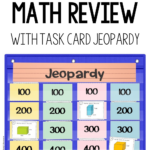 Create your own Jeopardy game using your favorite task cards.