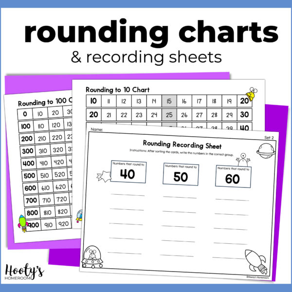 support students who need extra help with rounding charts