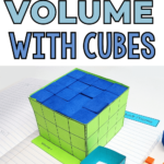 visualize volume of rectangular prisms with interactive foldable notes