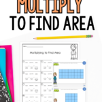 multiplying to find 3rd grade area task ards