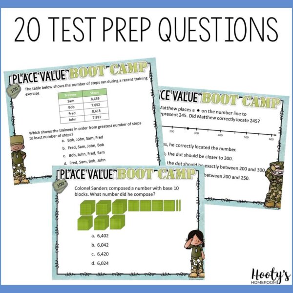 3rd grade math jeopardy game sample place value questions