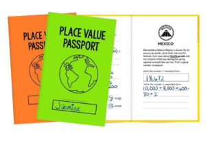 place value passports are a great worksheet alternative for reviewing essential 3rd grade place value skills