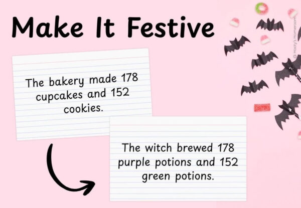 grab students attention with halloween math word problems