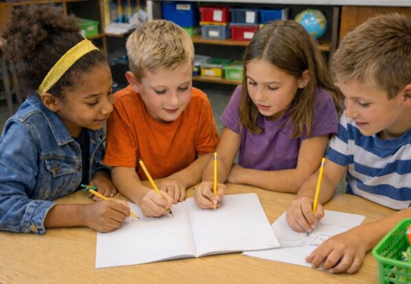 Before working in groups, teach students how to handle different situations.