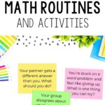 First Week Math Routines and Activities