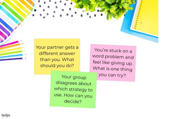 Use Scenario Cards to Practice Math Routines