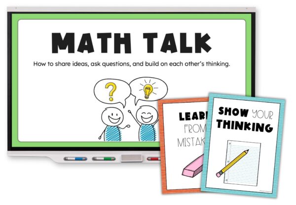 Get a ready to go plan for the first week of math.