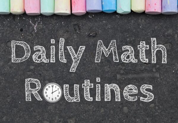 Setting up strong math routines at the beginning of the year makes class run smoother.